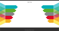Desktop Screenshot of mpii.org